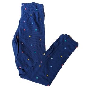 Girls Mini Boden Polka Dot Leggings size 9-10